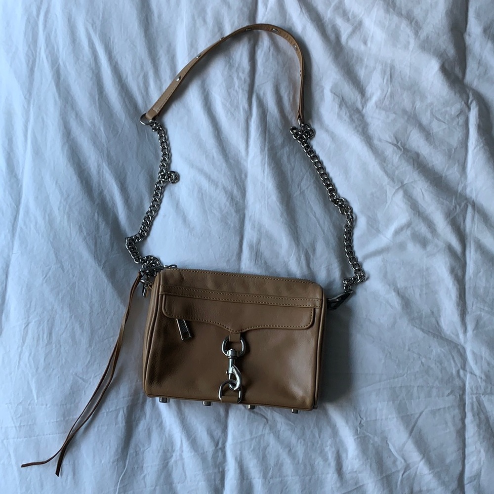 Rebecca Minkoff Mini Mac Tan or “Fatigue”